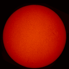 Image of Sun's chromosphere