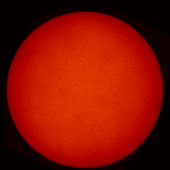 Image of Sun's chromosphere