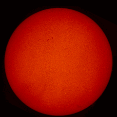 Image of Sun's chromosphere