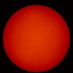 Image of Sun's chromosphere