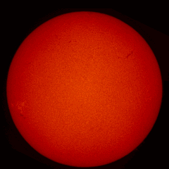 Image of Sun's chromosphere