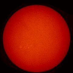 Image of Sun's chromosphere