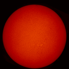 Image of Sun's chromosphere