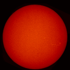 Image of Sun's chromosphere