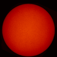 Image of Sun's chromosphere