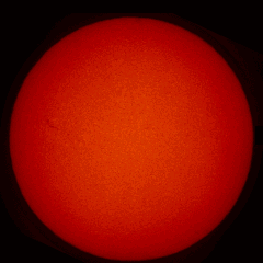 Image of Sun's chromosphere