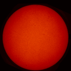 Image of Sun's chromosphere