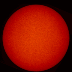 Image of Sun's chromosphere