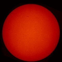 Image of Sun's chromosphere