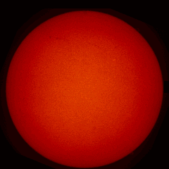 Image of Sun's chromosphere