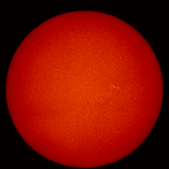 Image of Sun's chromosphere