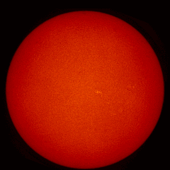 Image of Sun's chromosphere