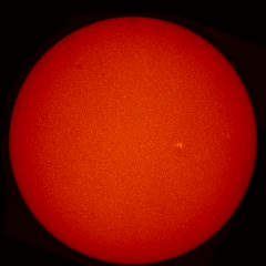 Image of Sun's chromosphere