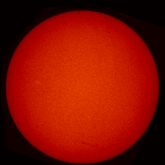 Image of Sun's chromosphere