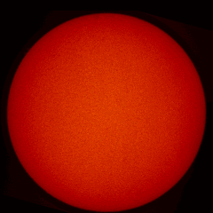 Image of Sun's chromosphere