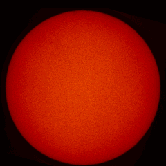 Image of Sun's chromosphere