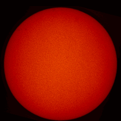 Image of Sun's chromosphere