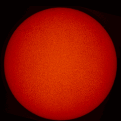 Image of Sun's chromosphere