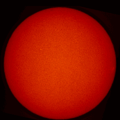 Image of Sun's chromosphere