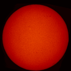 Image of Sun's chromosphere