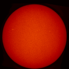 Image of Sun's chromosphere