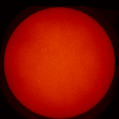 Image of Sun's chromosphere