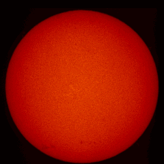 Image of Sun's chromosphere