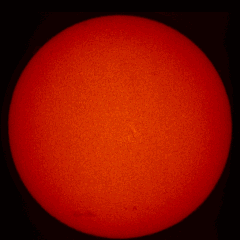 Image of Sun's chromosphere