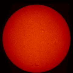 Image of Sun's chromosphere