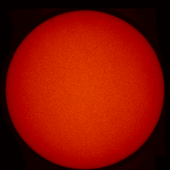 Image of Sun's chromosphere