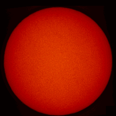 Image of Sun's chromosphere