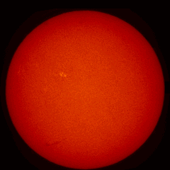 Image of Sun's chromosphere