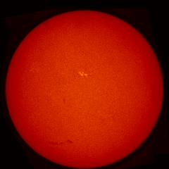 Image of Sun's chromosphere