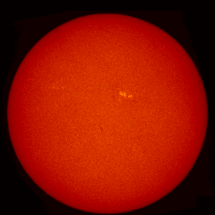 Image of Sun's chromosphere