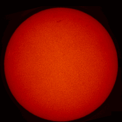 Image of Sun's chromosphere