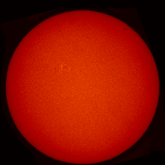 Image of Sun's chromosphere