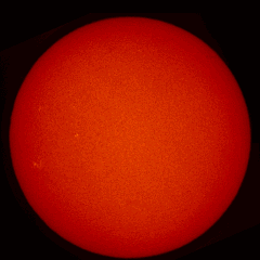 Image of Sun's chromosphere