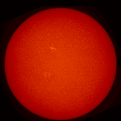 Image of Sun's chromosphere