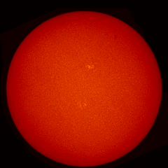 Image of Sun's chromosphere