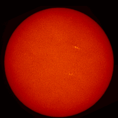 Image of Sun's chromosphere