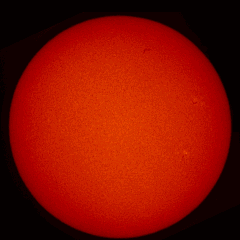 Image of Sun's chromosphere