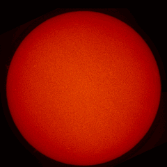 Image of Sun's chromosphere