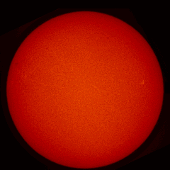 Image of Sun's chromosphere