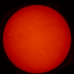 Image of Sun's chromosphere