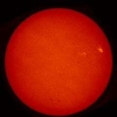 Image of Sun's chromosphere