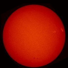 Image of Sun's chromosphere