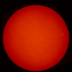 Image of Sun's chromosphere