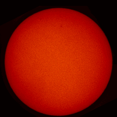 Image of Sun's chromosphere