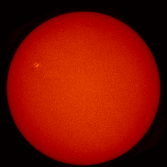 Image of Sun's chromosphere