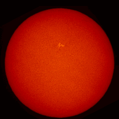 Image of Sun's chromosphere